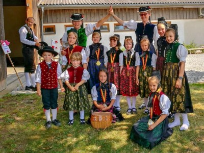 Zeltlager der Trachtenjugend/ Festumzug Nöggenschwiel