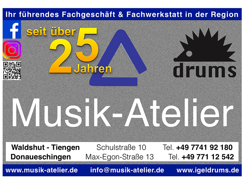 Musik-Atelier & igeldrums logo